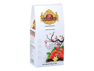 Tēja baltā Basilur Premium White Tea  Strawberry & Vanilla, 100g