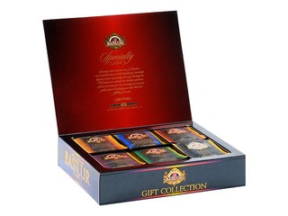 Чай черный и зеленый Basilur Specialty Classics ассорти, 60 пак.