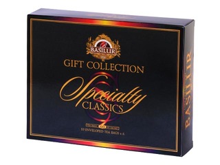 Чай черный и зеленый Basilur Specialty Classics ассорти, 60 пак.