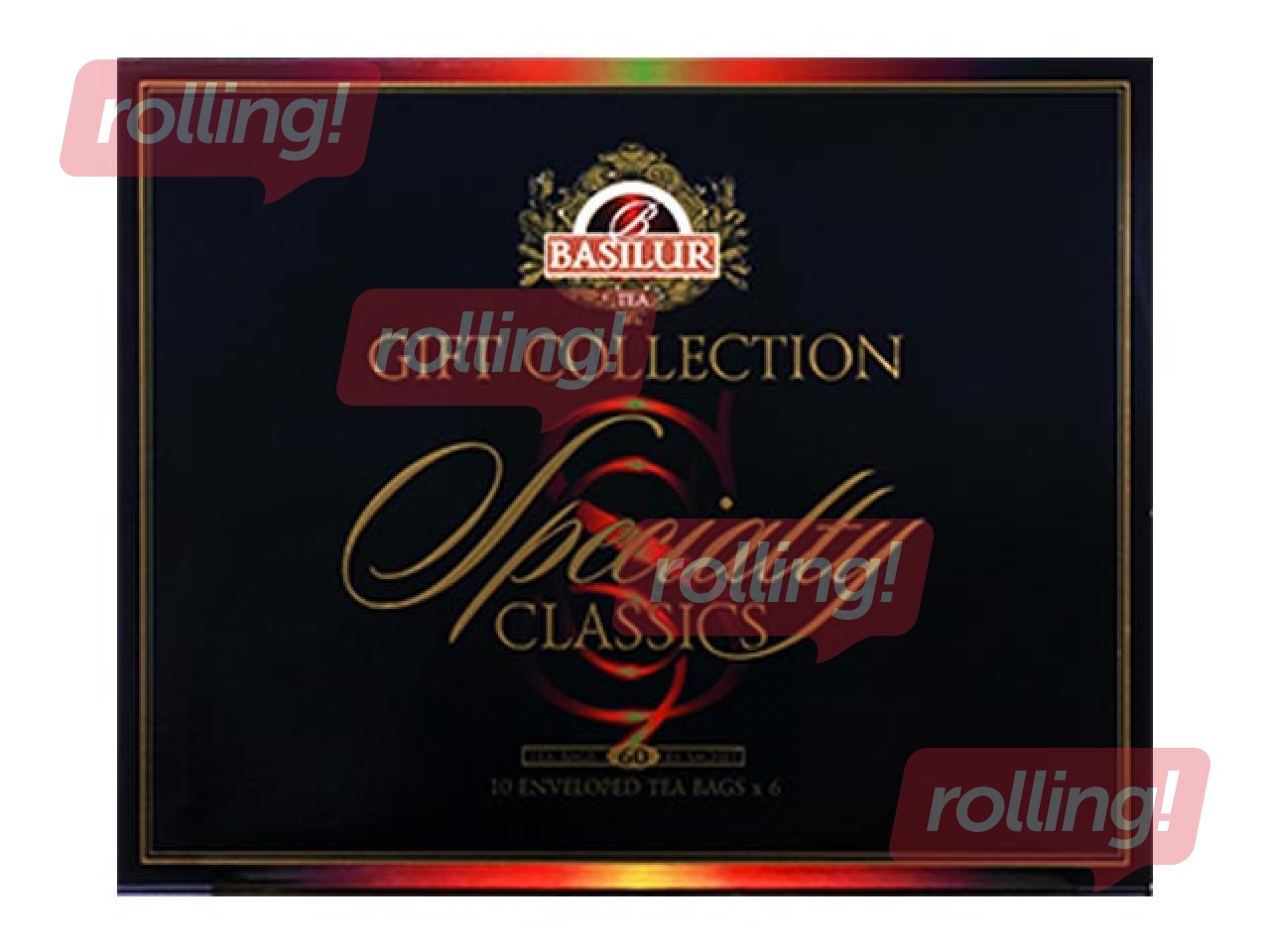Tēja melnā un zaļā Basilur Specialty Classics Assorted, 60pac.