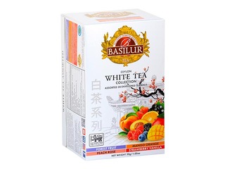 Valge tee Basilur Premium White Tea Assorted, 20 pakki.