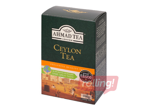 Tēja melnā Ahmad Tea Ceylon Orange Pekoe, 100g