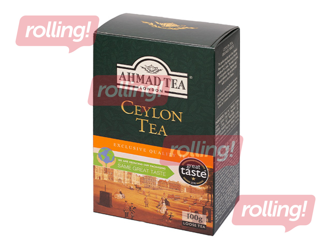 Tēja melnā Ahmad Tea Ceylon Orange Pekoe, 100g