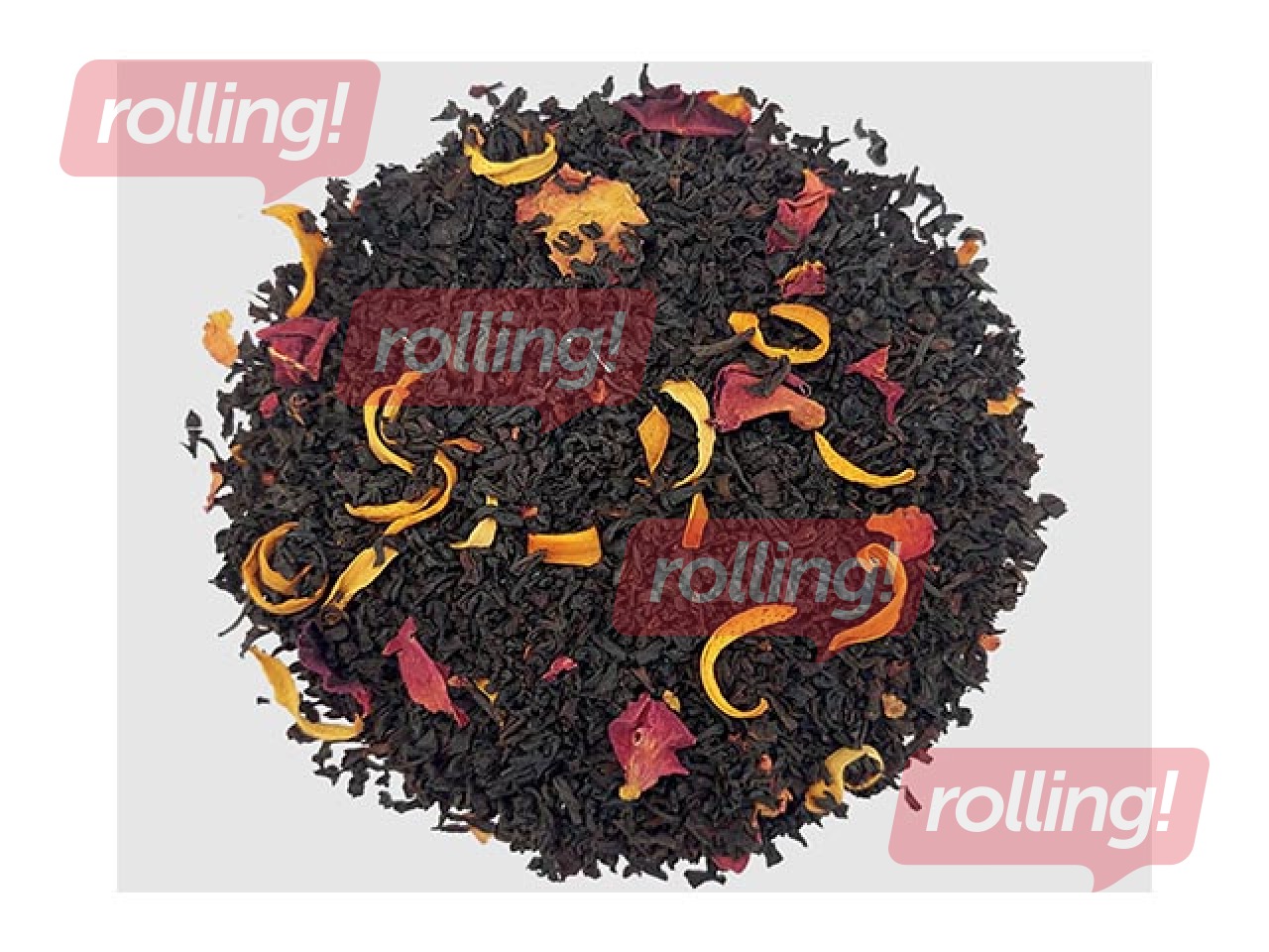 Tēja melnā Basilur Black Essence, rožu bergamote, 100g