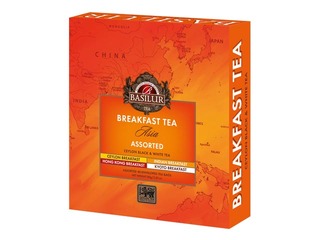 Tēja melnā Basilur Breakfast tea collection, Āzija, 40 pac.