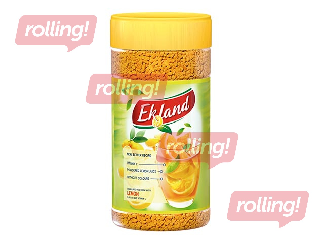 Tēja augļu Ekoland, šķīstošā, citronu, 350g