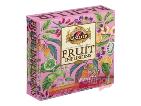 Tēja augļu Basilur Fruit Infusions Vol II, 60 pac.