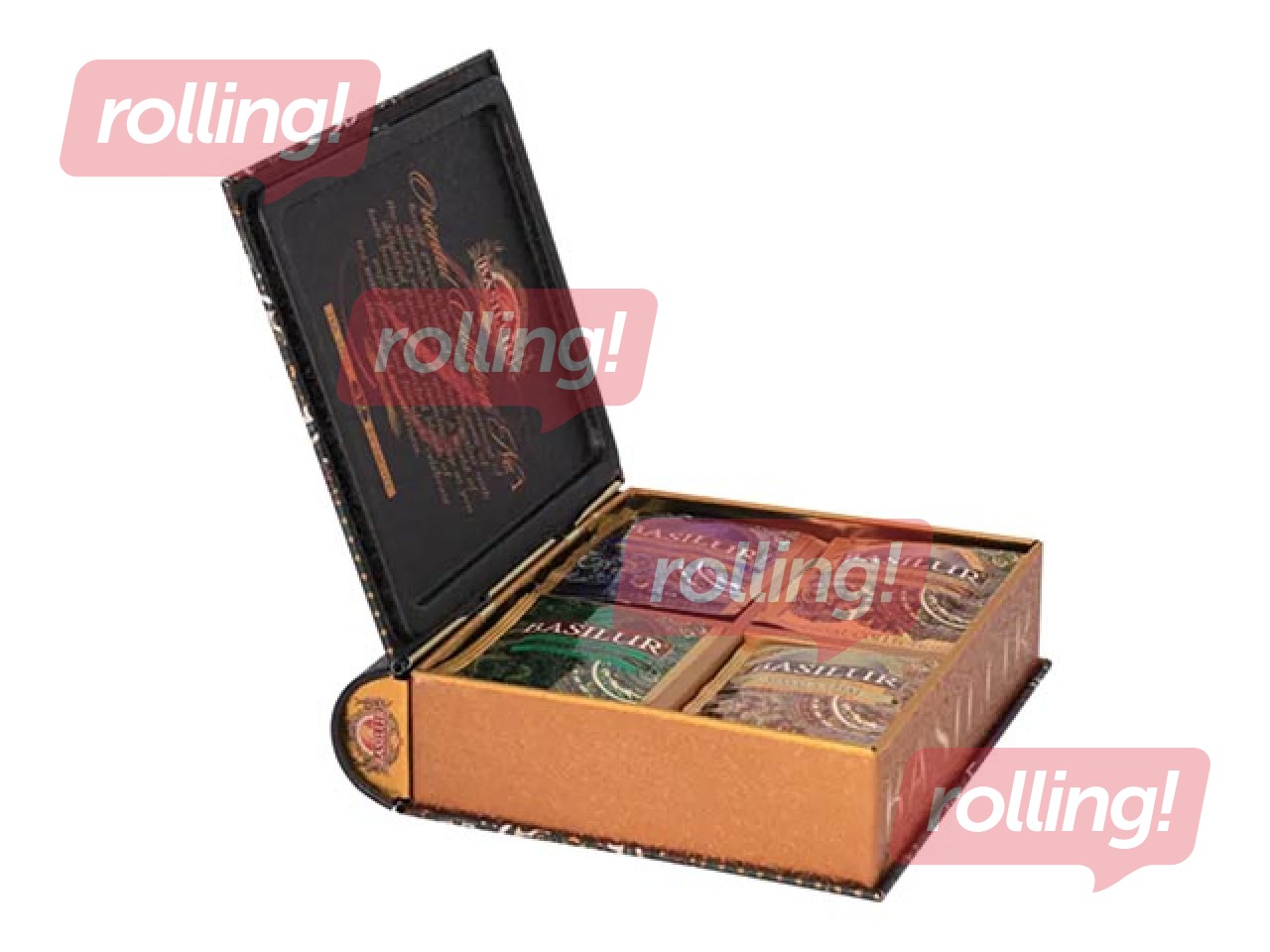 Musta ja rohelise tee valik Basilur Oriental Collection Book Nr.1, 32 tk.