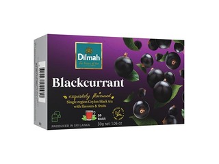 Чёрный чай с ароматом черной смородины, Dilmah, 20 шт.