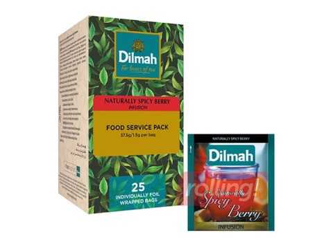 Tēja augļu Dilmah Spicy berry, 25 pac.