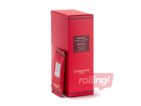 Dammann Provence Carcadet tea in silk bags, 24 pcs
