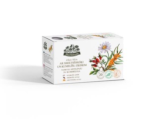 Herbal Tea Herbitum with Sea Buckthorn and Chamomile Flowers, 20 bags