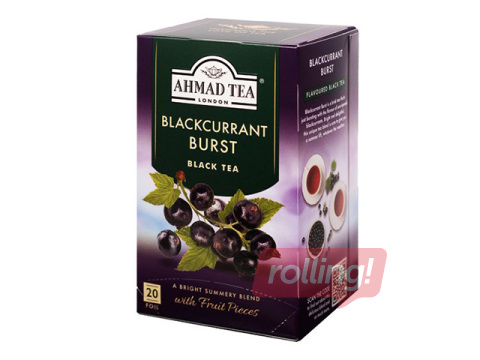 Tēja augļu Ahmad Tea, upeņu, 20 pac.