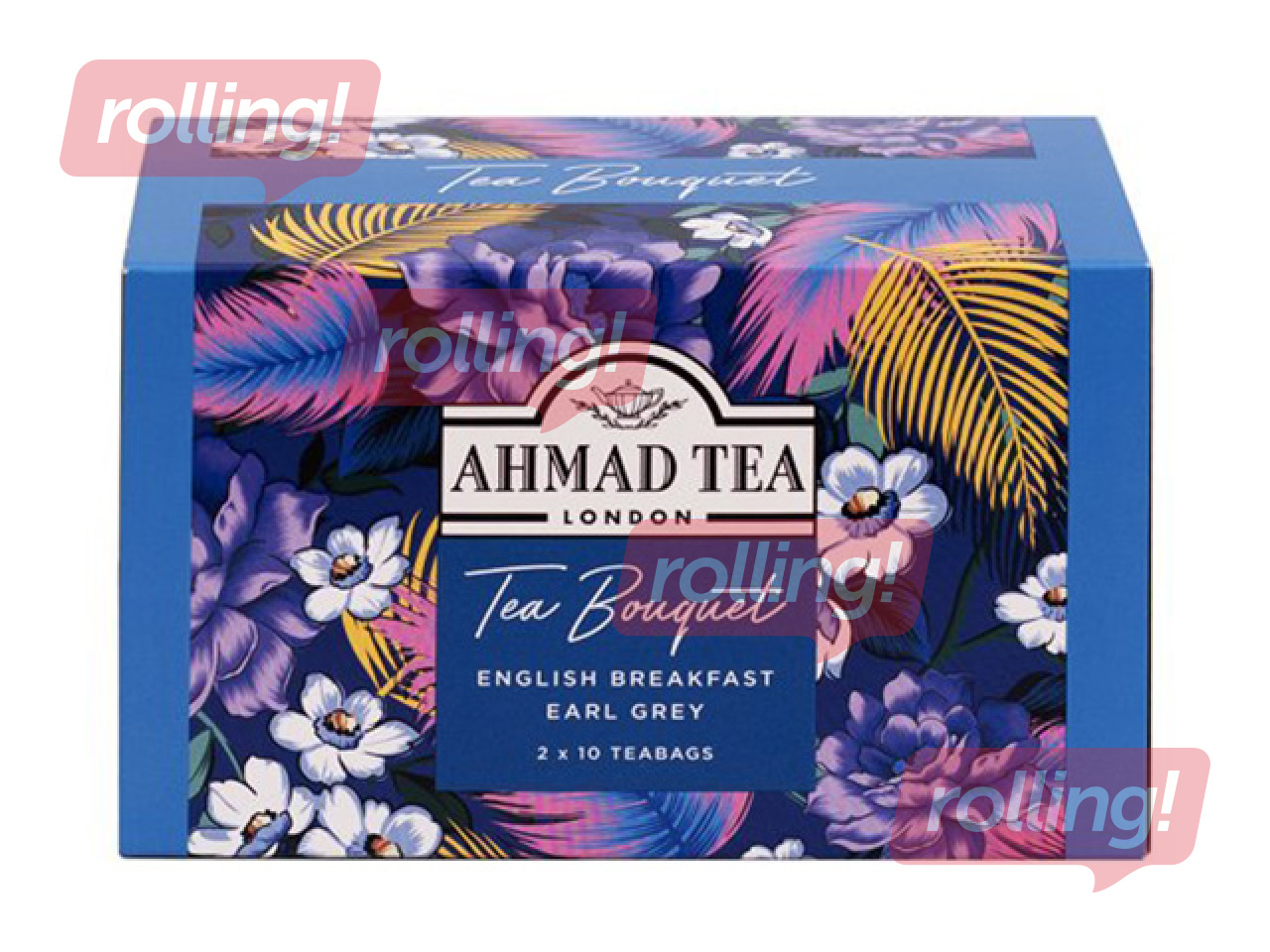 Чай Ahmad, чёрный, Tea Bouque, English Breakfast и Earl Grey, 2x10 пакетиков