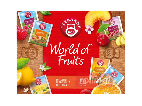 Чайный набор Teekanne World of Fruits, 30 пакетиков