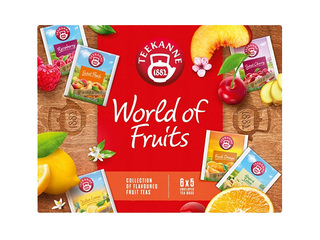 Tējas izlase Teekanne World of Fruits, 30 pac.