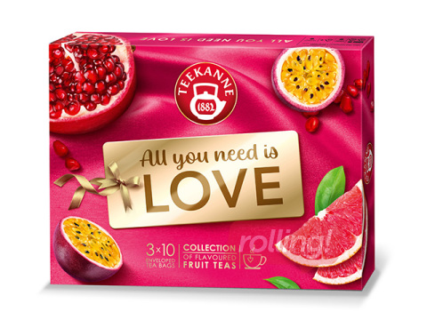 Tējas izlase Teekanne All You Need is Love, 30 pac.