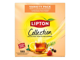 Tējas izlase Lipton kolekcija, 12 veidi, 180 pac.