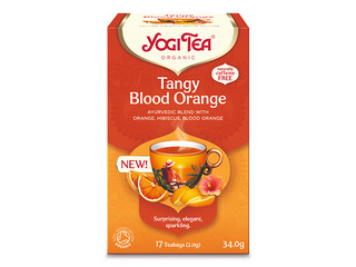 Tēja ajūrvēdas Bio Yogi Tangy Blood Orange, 17 pac.
