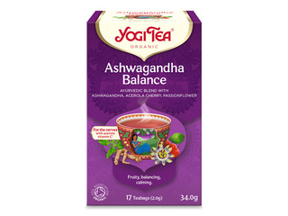 Tea Ayurvedic Bio Yogi, Ashwagandha Balance, 17 sachets.