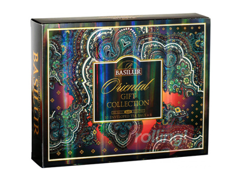 Tēja melnā un zāļā Basilur Oriental gift collection, 60 pac.
