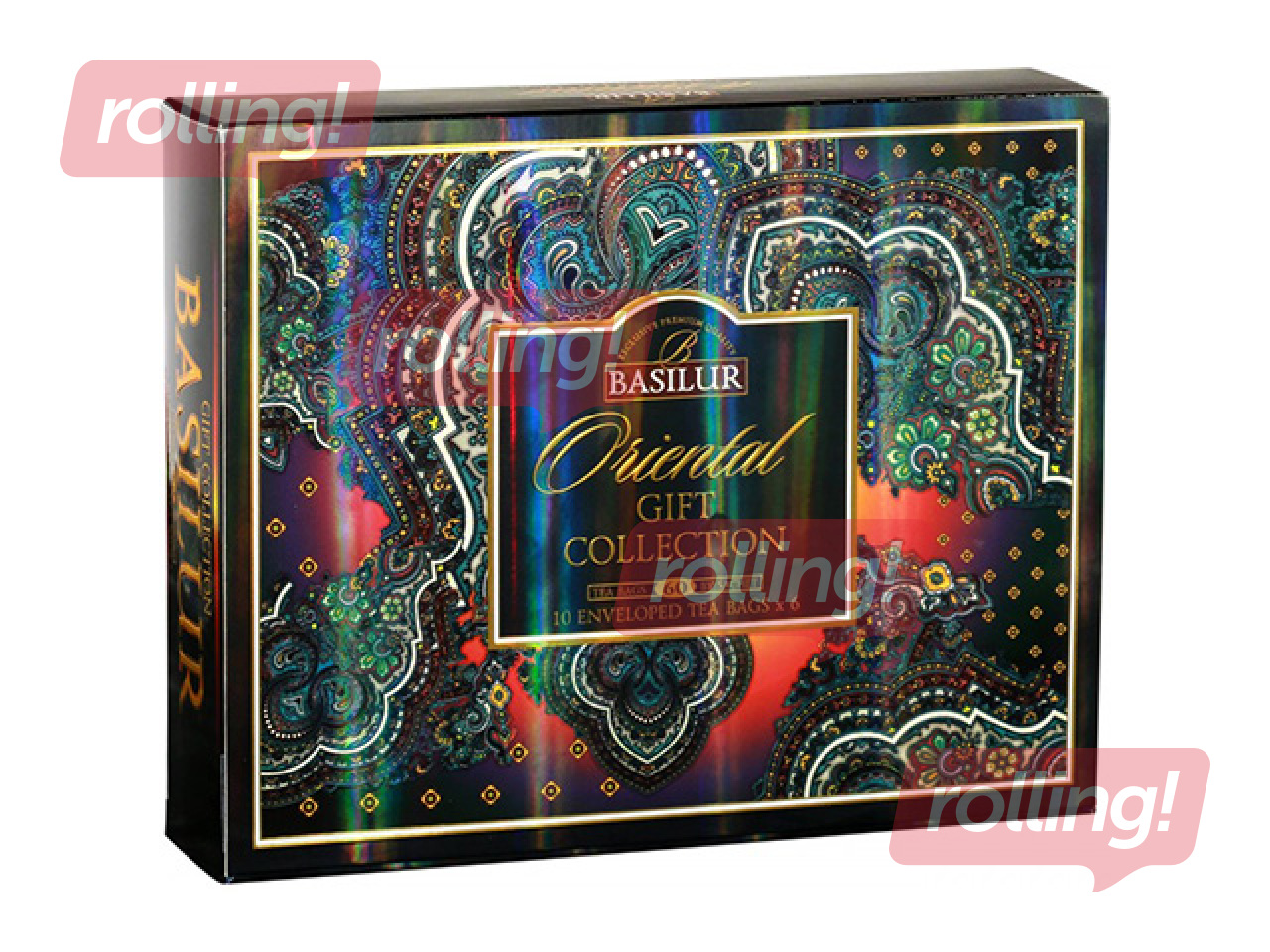 Tēja melnā un zāļā Basilur Oriental gift collection, 60 pac.
