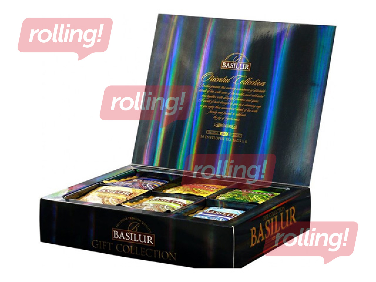 Tēja melnā un zāļā Basilur Oriental gift collection, 60 pac.