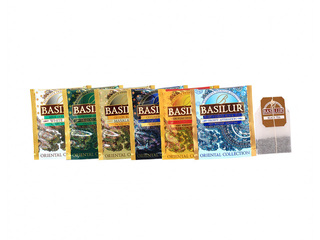 Tēja melnā un zāļā Basilur Oriental gift collection, 60 pac.