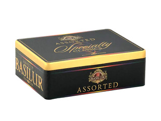 Tea black and green Basilur, Speciality, metal tin, 60 pcs.