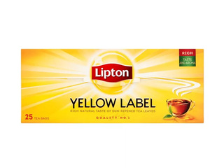 Tēja melnā Lipton Yellow Label, 25 pac.