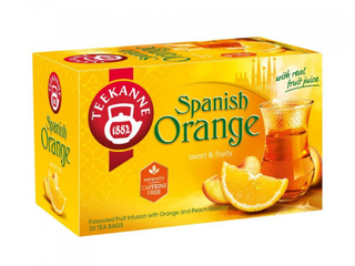 Tee Teekanne puuvilja Spanish Orange, 20tk