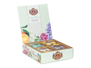 Чай чёрный и зелёный Basilur Vintage Blossoms Assorted, 60г