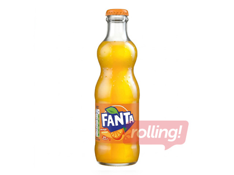 Gāzēts dzēriens Fanta, stikls, 250ml (Taras depozīts iekļauts cenā)