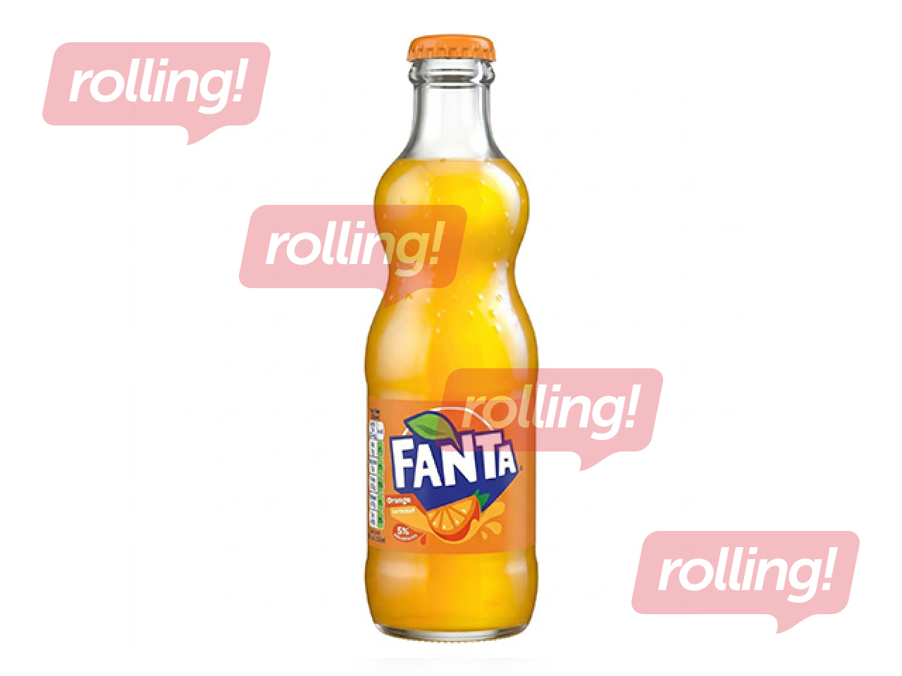 Gāzēts dzēriens Fanta, stikls, 250ml (Taras depozīts iekļauts cenā)
