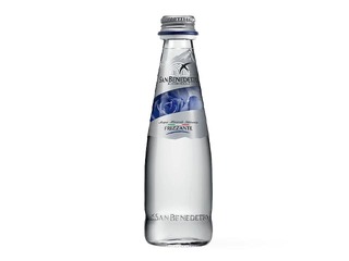 Mineral water San Benedetto, carbonated, glass, 250ml