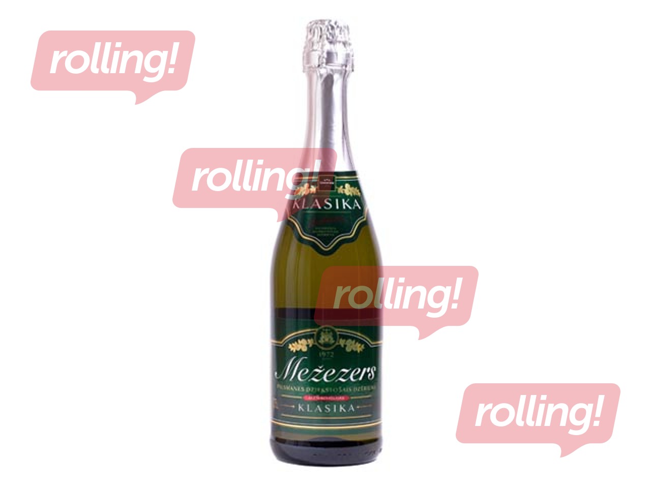 Bezalkoholiskais dzirkstošais dzēriens Mežezers Klasika, 750ml (Taras depozīts iekļauts cenā)