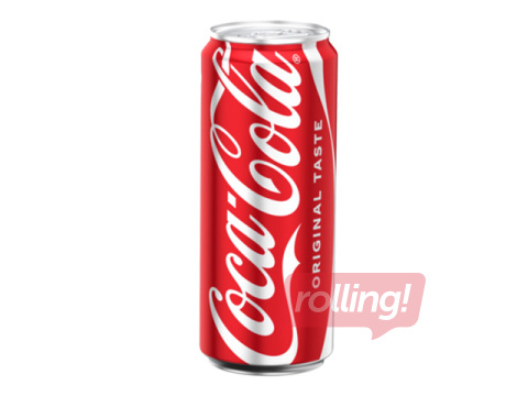 Газированный напиток Coca-Cola, банка, 330 мл