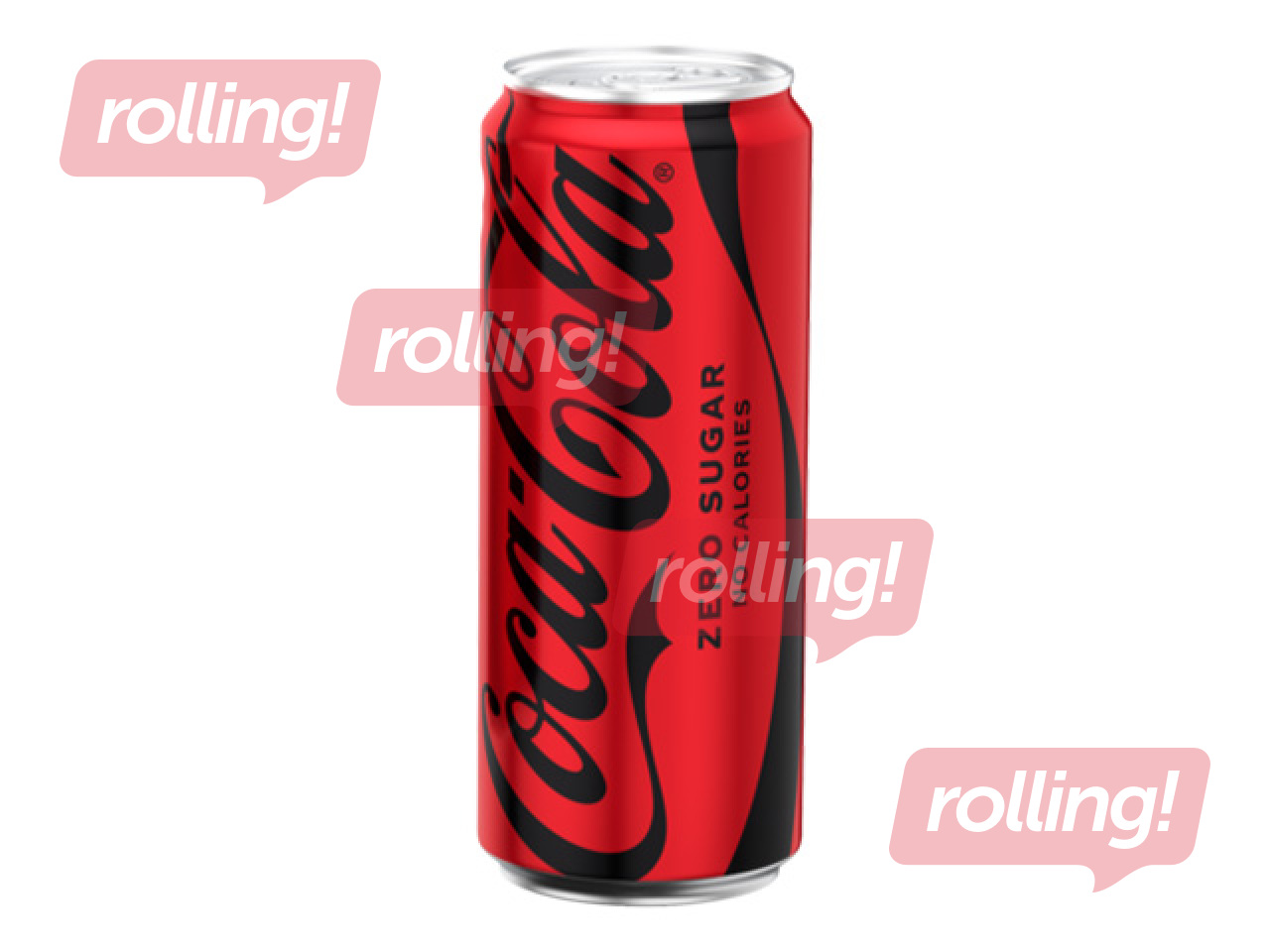 Gāzēts dzēriens Coca-Cola Zero, skārdene, 330ml (Taras depozīts iekļauts cenā)