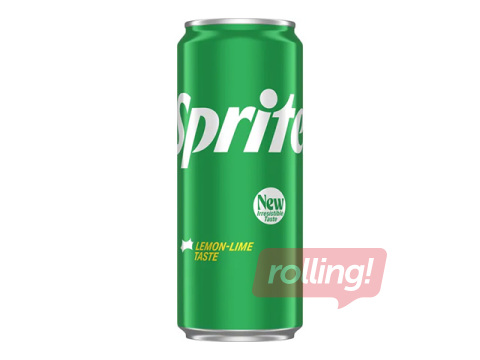 Gāzēts dzēriens Sprite, skārdene, 330ml (Taras depozīts iekļauts cenā)