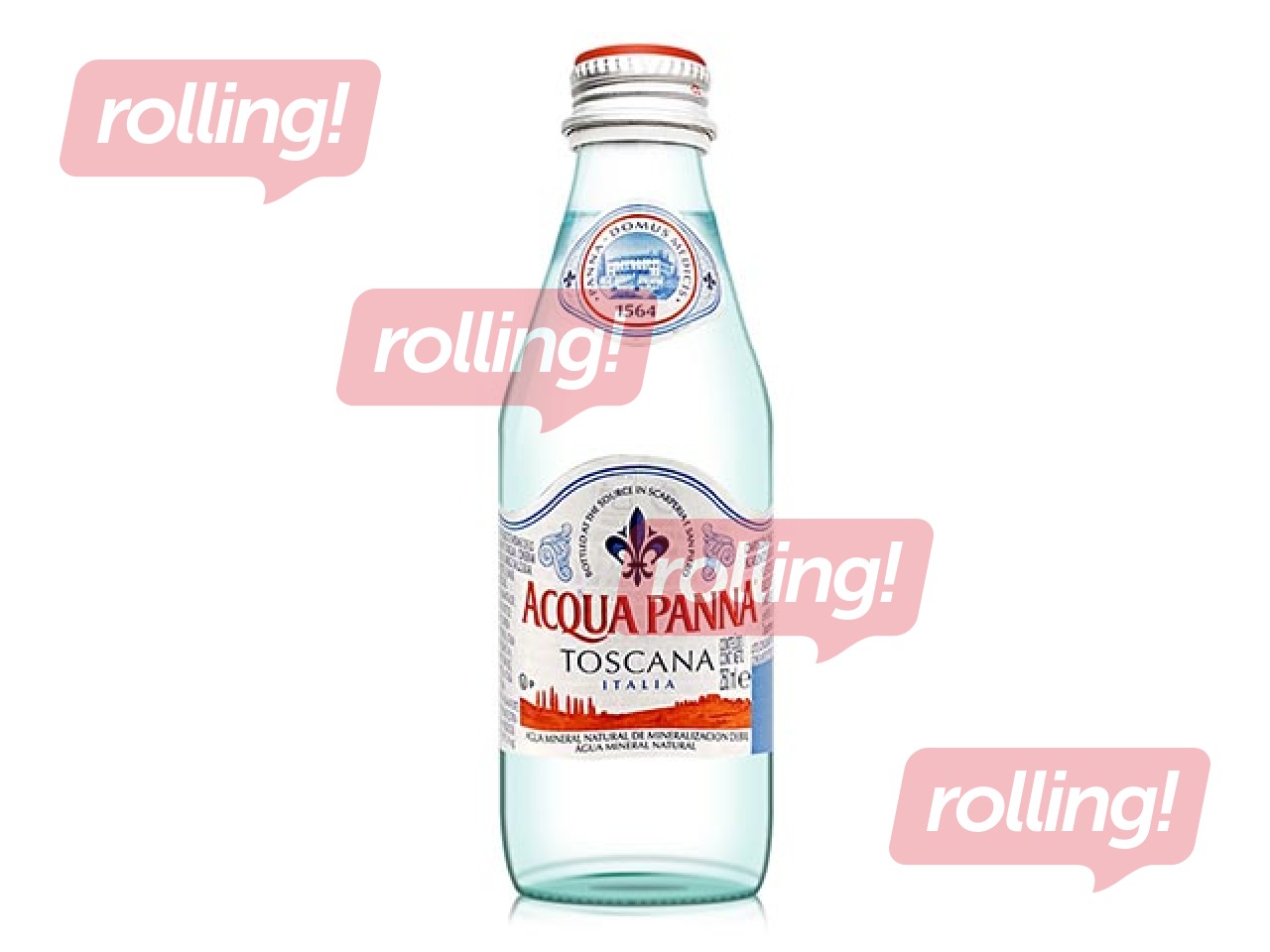 Minerālūdens Acqua Panna, negāzēts, stikls, 250ml (Taras depozīts iekļauts cenā)