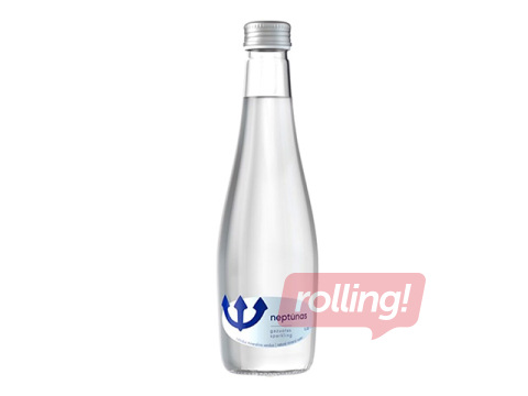 Minerālūdens Neptunas, gāzēts, stikls, 330ml (Taras depozīts iekļauts cenā)