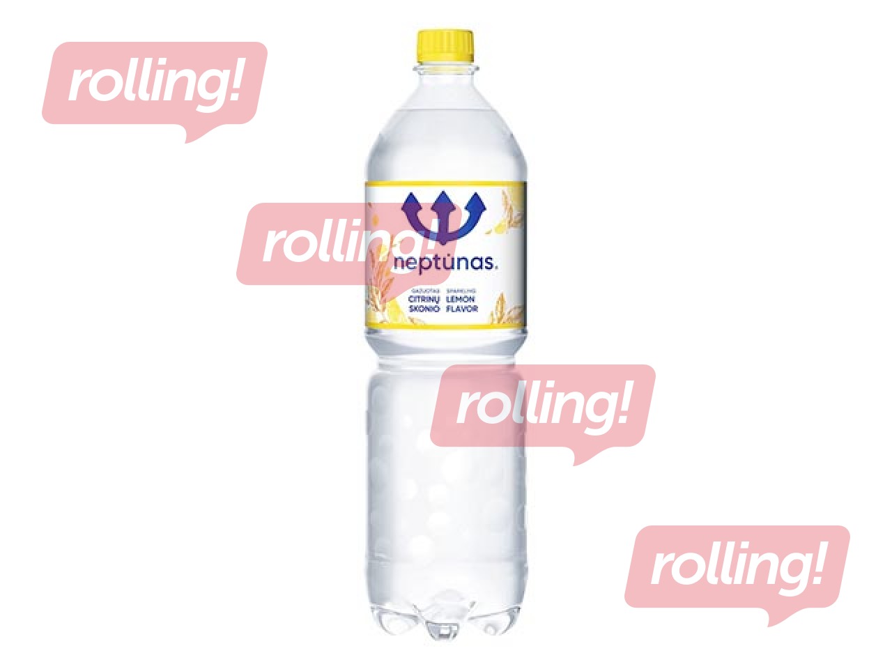 Minerālūdens Neptunas Lemon, gāzēts, PET, 1.5l (Taras depozīts iekļauts cenā)