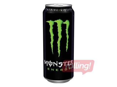 Enerģijas dzēriens Monster Energy, skārdene, 500ml (Taras depozīts iekļauts cenā)