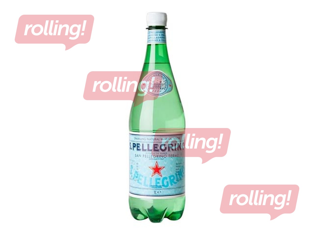 Minerālūdens S.Pellegrino, gāzēts, PET, 1l (Taras depozīts iekļauts cenā)