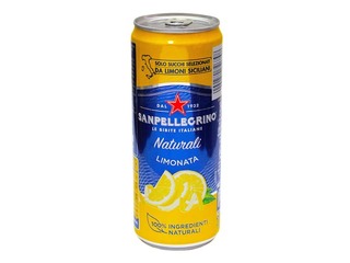 Gāzēts dzēriens Sanpellegrino Lemon, skārdene, 330ml (Taras depozīts iekļauts cenā)