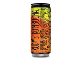 Kombucha Rudy's, mandarin & yuzu, can, 330ml