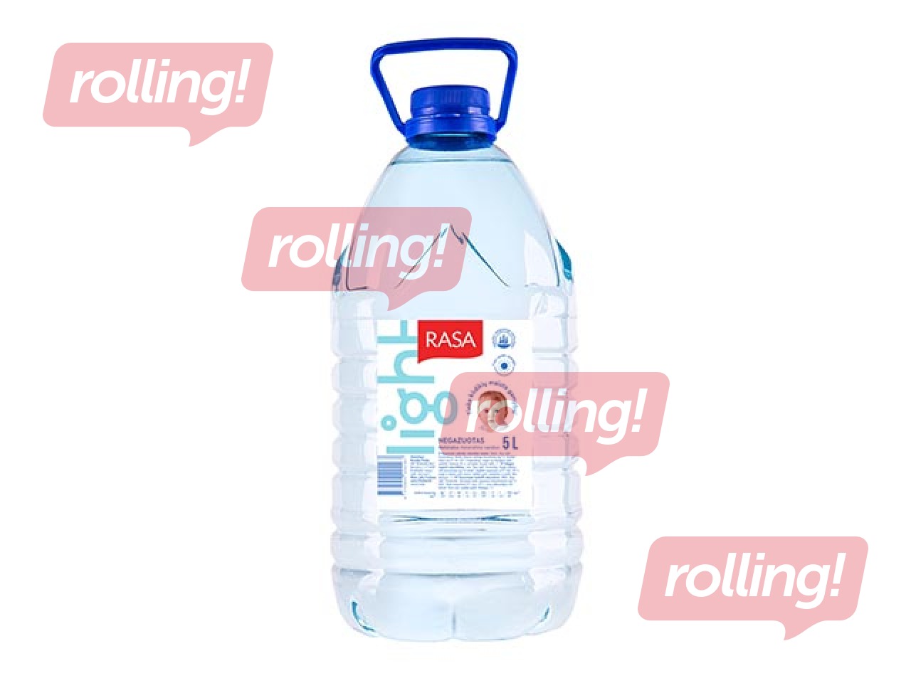 Dzeramais ūdens Rasa, negāzēts, 5l