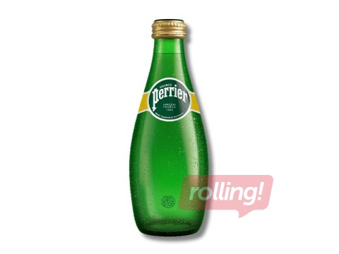 Минеральная вода Perrier Natural, негазированная, стекло, 330мл