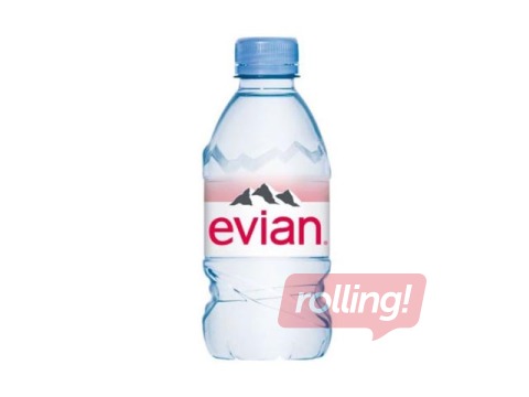 Minerālūdens Evian, negāzēts, PET, 330ml (Taras depozīts iekļauts cenā)