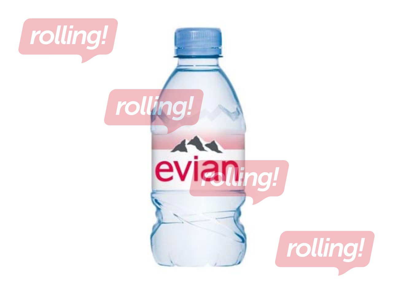 Minerālūdens Evian, negāzēts, PET, 330ml (Taras depozīts iekļauts cenā)